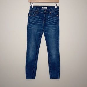 Madewell Dark Wash High Riser Skinny Jeans Size 26